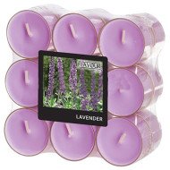 Lot de 18 Bougies chauffe-plats parfumées Lavande Ø 38mm H: 24mm - CASADECO Lot de 18 Bougies chauffe-plats parfumées Lavande Ø 38mm H: 24mm - CASADECO