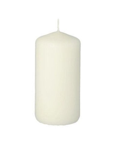 Bougie cylindrique en blanc Ø 50mm H: 100mm - CASADECO Bougie cylindrique en blanc Ø 50mm H: 100mm - CASADECO