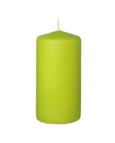 Bougie cylindrique en vert kiwi Ø 50mm H: 100mm - CASADECO Bougie cylindrique en vert kiwi Ø 50mm H: 100mm - CASADECO
