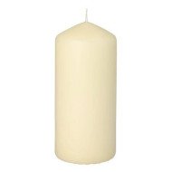 Bougie cylindrique en crème Ø 60mm H: 130mm - CASADECO Bougie cylindrique en crème Ø 60mm H: 130mm - CASADECO