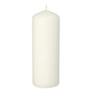 Bougie cylindrique en blanc Ø 60mm H: 165mm - CASADECO Bougie cylindrique en blanc Ø 60mm H: 165mm - CASADECO