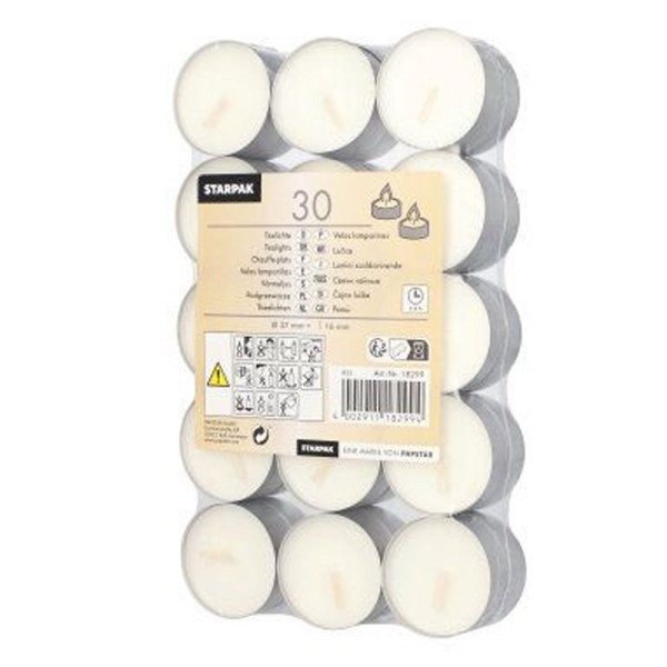 Lot de 30 Bougies chauffe-plats  Ø 37mm H: 16mm - CASADECO Lot de 30 Bougies chauffe-plats  Ø 37mm H: 16mm - CASADECO