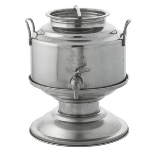 Citerne Inox 5 litres pour huile d'olive avec robinet et support en inox - MINOX Citerne Inox 5 litres pour huile d'olive avec robinet et support en inox - MINOX
