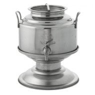 Citerne Inox 5 litres pour huile d'olive avec robinet et support en inox - MINOX