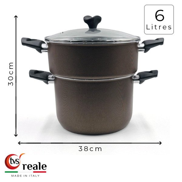 Couscoussier 6L Reale - TVS