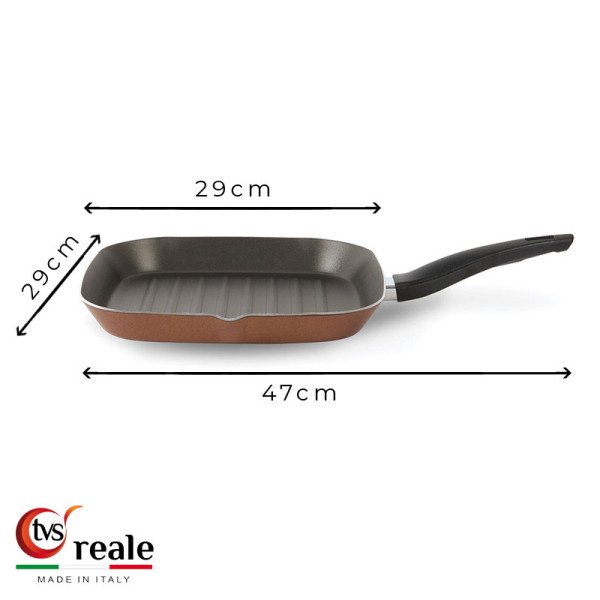 Grille carrée 28 x 28cm Reale - TVS Grille carrée 28 x 28cm Reale - TVS