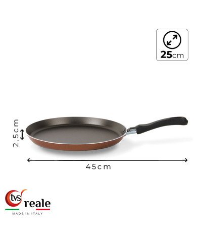 Crêpière Ø 25cm Reale - TVS Crêpière Ø 25cm Reale - TVS