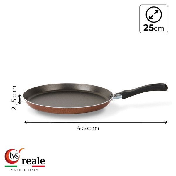 Crêpière Ø 25cm Reale - TVS Crêpière Ø 25cm Reale - TVS