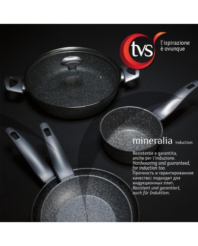 Poêle Ø 24cm avec thermospot Mineralia - TVS Poêle Ø 24cm avec thermospot Mineralia - TVS