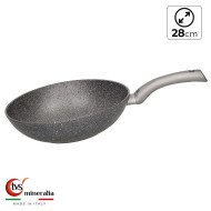 Wok Ø 28cm avec thermospot Mineralia - TVS