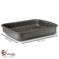 Plat à four rectangulaire 23cm x 31cm Mineralia - TVS
