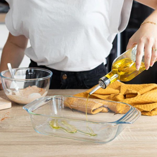 Plat à Four Rectangulaire en verre 27x17cm 1,4L Lets' Share - PYREX