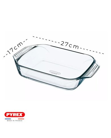Plat à Four Rectangulaire en verre 27x17cm 1,4L Lets' Share - PYREX Plat à Four Rectangulaire en verre 27x17cm 1,4L Lets' Share - PYREX