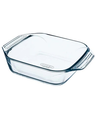 Plat à Four Carré en verre 29x23cm 2,4L Lets' Share - PYREX Plat à Four Carré en verre 29x23cm 2,4L Lets' Share - PYREX
