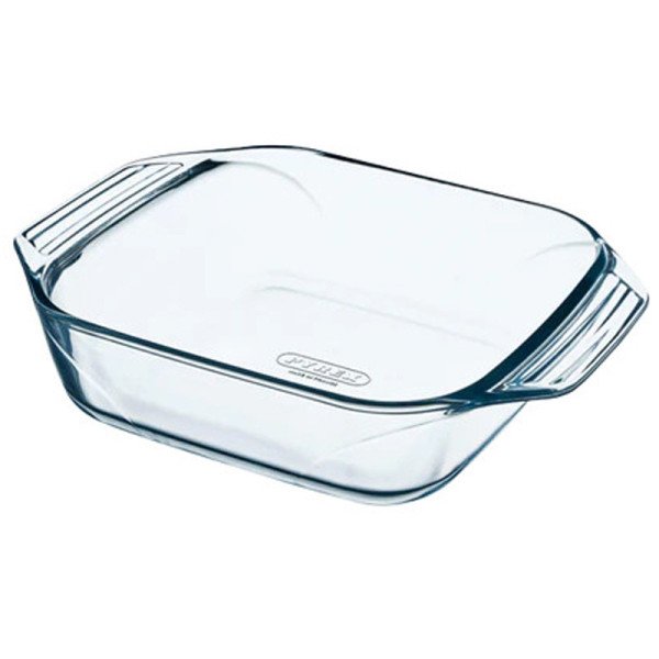 Plat à Four Carré en verre 29x23cm 2,4L Lets' Share - PYREX Plat à Four Carré en verre 29x23cm 2,4L Lets' Share - PYREX
