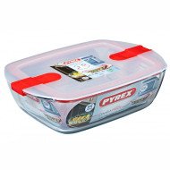 Boite de Conservation spécial micro-ondes 28x20cm 2.5L Cook & Heat - P