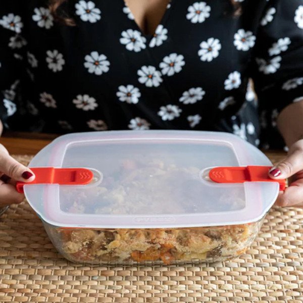 Boite de Conservation spécial micro-ondes 20x17cm 1L Cook & Heat - PYR
