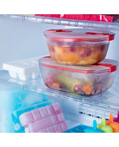 Boite de Conservation spécial micro-ondes 20x17cm 1L Cook & Heat - PYR Boite de Conservation spécial micro-ondes 20x17cm 1L Cook & Heat - PYR