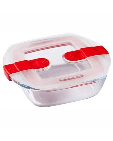 Boite de Conservation spécial micro-ondes 20x17cm 1L Cook & Heat - PYREX