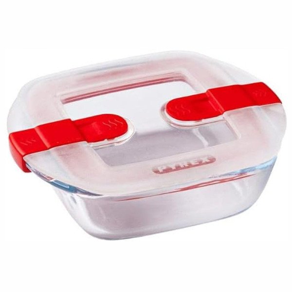 Boite de Conservation spécial micro-ondes 20x17cm 1L Cook & Heat - PYREX Boite de Conservation spécial micro-ondes 20x17cm 1L Cook & Heat - PYREX