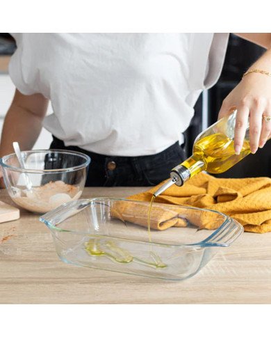 Plat à Four Rectangulaire en verre 31x20cm 2L Lets' Share - PYREX Plat à Four Rectangulaire en verre 31x20cm 2L Lets' Share - PYREX