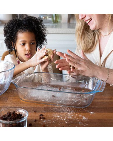 Plat à Four Rectangulaire en verre 31x20cm 2L Lets' Share - PYREX Plat à Four Rectangulaire en verre 31x20cm 2L Lets' Share - PYREX