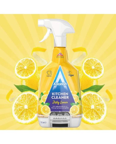 Nettoyant de cuisine universel 750ml Citrus Grove - ASTONISH Nettoyant de cuisine universel 750ml Citrus Grove - ASTONISH
