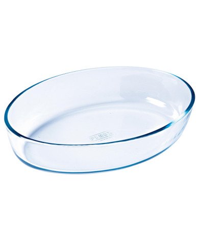 Plat à Four Ovale en verre 35x24cm 3.1L Essentials - PYREX Plat à Four Ovale en verre 35x24cm 3.1L Essentials - PYREX