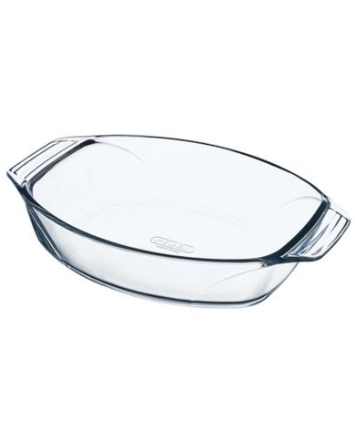 Plat à Four Ovale en verre 38x27cm 4L Irresistible - PYREX Plat à Four Ovale en verre 38x27cm 4L Irresistible - PYREX
