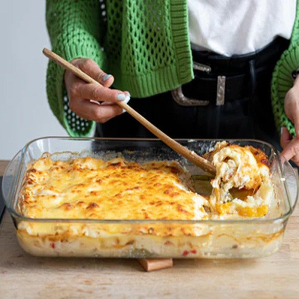 Plat à Four Rectangulaire en verre Spécial Lasagne 20x27cm 4.7L Iconic Plat à Four Rectangulaire en verre Spécial Lasagne 20x27cm 4.7L Iconic