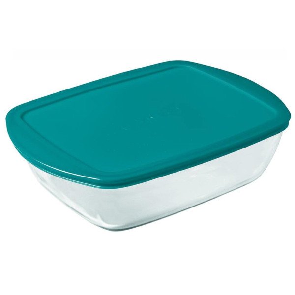 Plat à Four Rectangulaire en verre avec Poignées et Couvercle 23x15cm 1.2L Cook & Store - PYREX Plat à Four Rectangulaire en verre avec Poignées et Couvercle 23x15cm 1.2L Cook & Store - PYREX