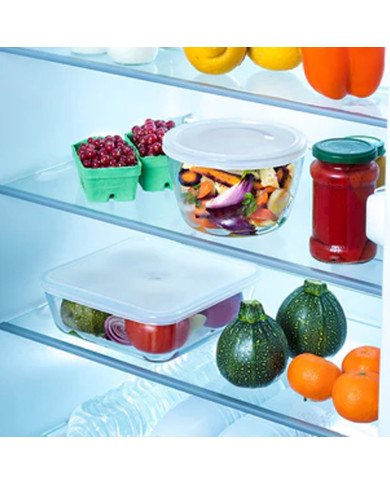 Boite de Conservation Plat à Four Rectangulaire en verre avec Couvercl Boite de Conservation Plat à Four Rectangulaire en verre avec Couvercl