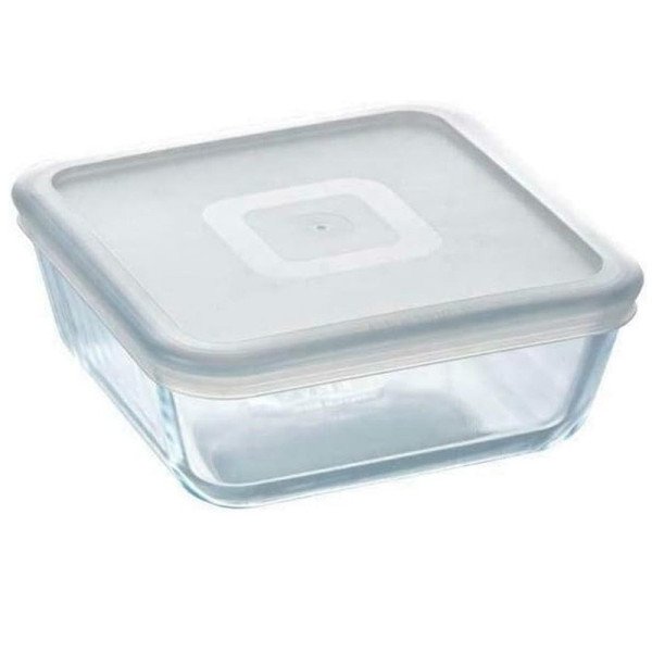 Boite de Conservation Plat à Four Carré en verre avec Couvercle 20x20cm 2L Cook & Freez - PYREX Boite de Conservation Plat à Four Carré en verre avec Couvercle 20x20cm 2L Cook & Freez - PYREX