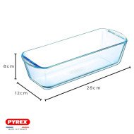 Moule à Cake en verre 28x12cm 1.5L Cook & Enjoy - PYREX