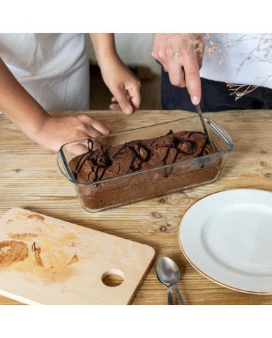 Moule à Cake en verre 31x12cm 1.7L Cook & Enjoy - PYREX Moule à Cake en verre 31x12cm 1.7L Cook & Enjoy - PYREX