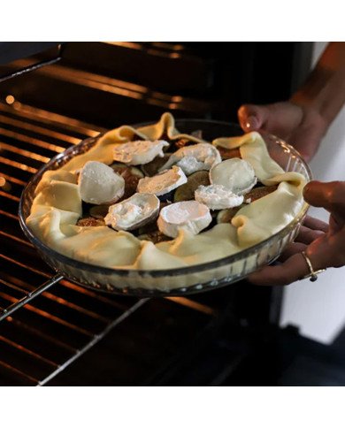 Moule à Tarte en verre Ø 25cm 1,1L Cook & Enjoy - PYREX Moule à Tarte en verre Ø 25cm 1,1L Cook & Enjoy - PYREX