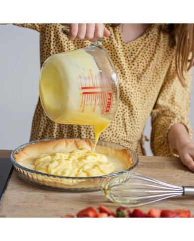 Moule à Tarte en verre Ø 25cm 1,1L Cook & Enjoy - PYREX Moule à Tarte en verre Ø 25cm 1,1L Cook & Enjoy - PYREX