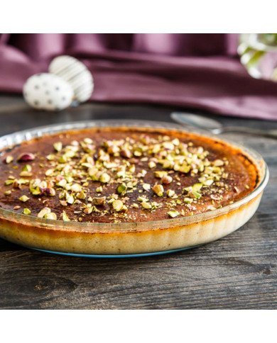 Moule à Tarte en verre Ø 28cm 1,6L Cook & Enjoy - PYREX Moule à Tarte en verre Ø 28cm 1,6L Cook & Enjoy - PYREX