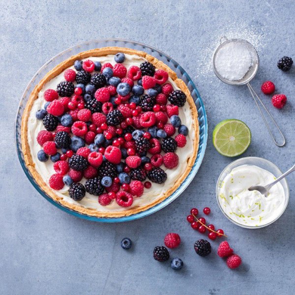 Moule à Tarte en verre Ø 28cm 1,6L Cook & Enjoy - PYREX Moule à Tarte en verre Ø 28cm 1,6L Cook & Enjoy - PYREX