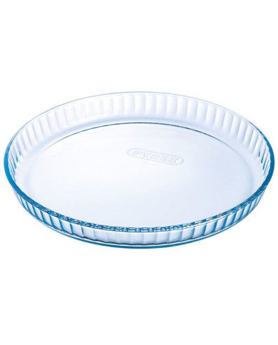 Moule à Tarte en verre Ø 28cm 1,6L Cook & Enjoy - PYREX Moule à Tarte en verre Ø 28cm 1,6L Cook & Enjoy - PYREX
