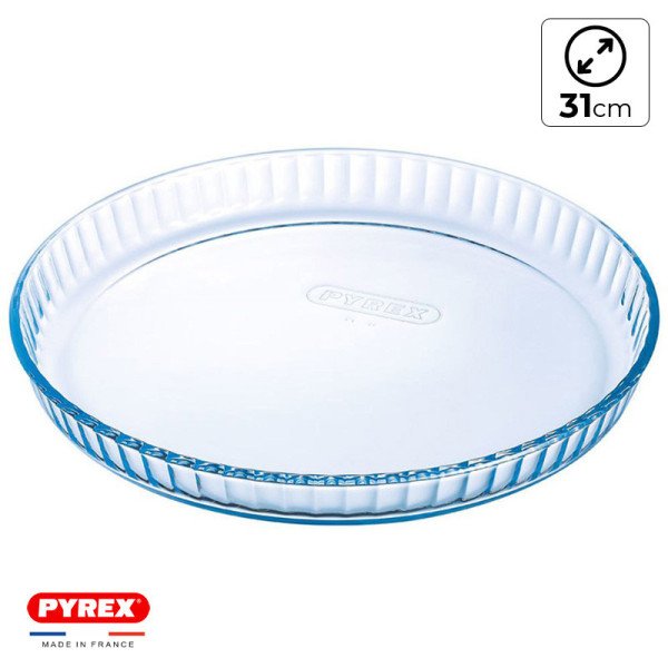 Moule à Tarte en verre Ø 31cm 1,9L Cook & Enjoy - PYREX