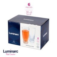 Coffret de 6 Verres à Eau 31cl Imperator - LUMINARC