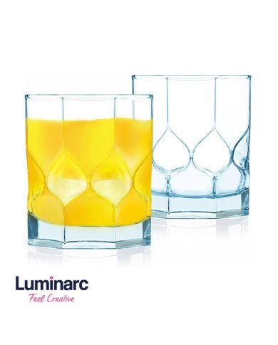 Coffret de 6 Verres à Eau 30cl Octime Diamond - LUMINARC Coffret de 6 Verres à Eau 30cl Octime Diamond - LUMINARC