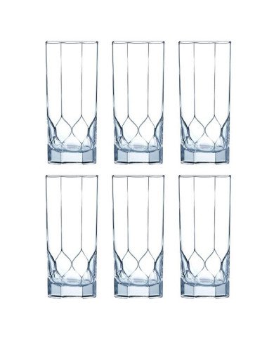 Coffret de 6 Verres à Eau 31cl Octime Diamond - LUMINARC Coffret de 6 Verres à Eau 31cl Octime Diamond - LUMINARC