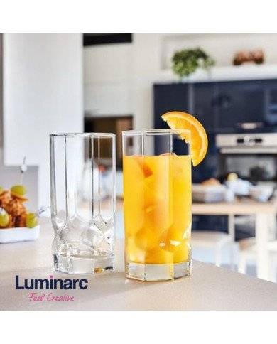 Coffret de 6 Verres à Eau 31cl Octime Diamond - LUMINARC Coffret de 6 Verres à Eau 31cl Octime Diamond - LUMINARC