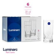 Coffret de 6 Verres à Eau 31cl Octime Diamond - LUMINARC