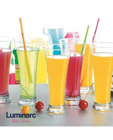 Coffret de 6 Verres à Jus 33cl Martigues - LUMINARC