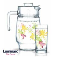 Service à Eau 7 pièces Crazy Flowers - LUMINARC