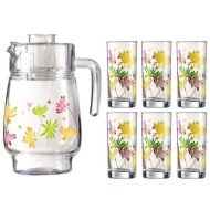 Service à Eau 7 pièces Crazy Flowers - LUMINARC