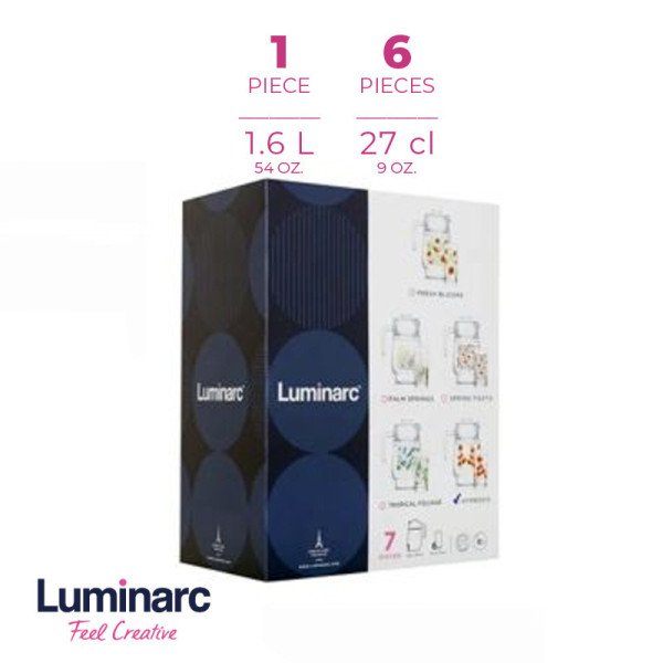 Service à Eau 7 pièces Hypnosis - LUMINARC